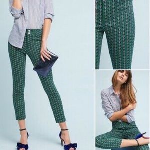 Anthropologie Essential Slim Butterfly Trouser 10